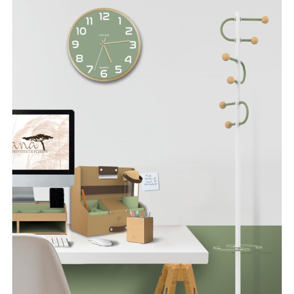 UNiLUX Portemanteau STUDIO, hauteur: 1.750 mm, blanc/rouge