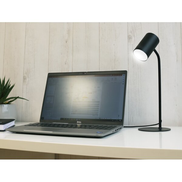 UNiLUX LED-Tischleuchte KATZ, Standfuss, schwarz