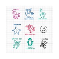 trodat Motivationsstempel Edy Fix, Thekendisplay