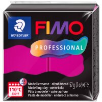 FIMO PROFESSIONAL Pâte à modeler, 57 g, magenta