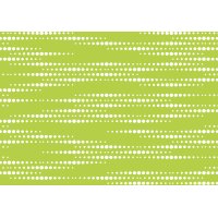 SUSY CARD Papier cadeau Petits points verts, sur rouleau