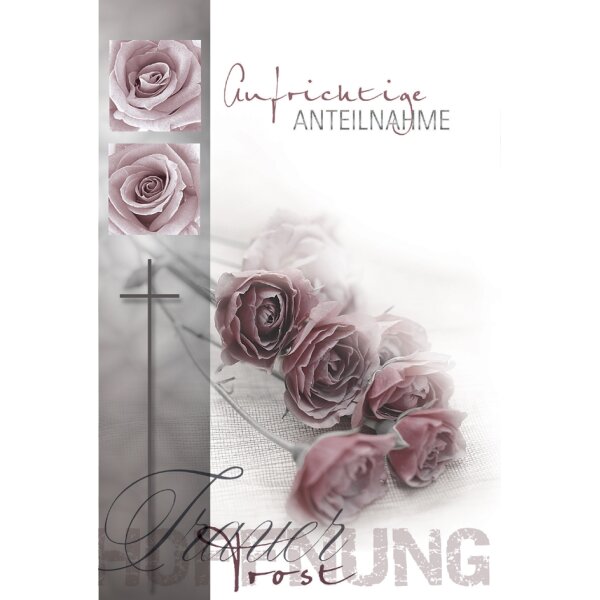 CACTUS Trauerkarte "Fliegende Pusteblumen"