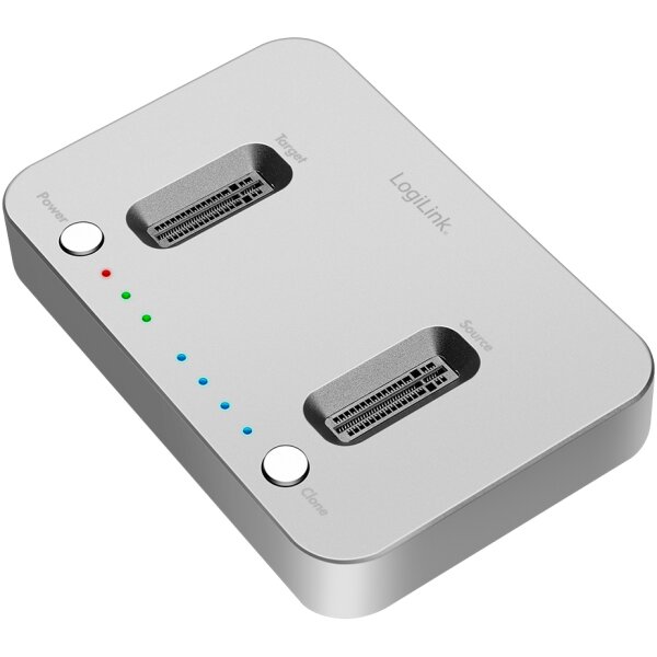 LogiLink Station daccueil SSD, fonction clonage hors ligne