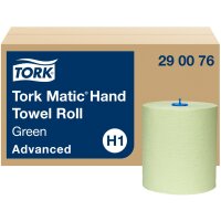 TORK Matic Rouleau dessuie-mains, 2 couches, 150 m, vert