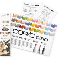 COPIC Marqueur ciao LAYER & MIX Starter Set, Pets