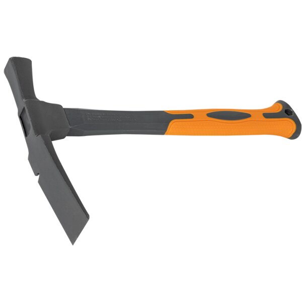 Bradas Maurerhammer, 600 g, anthrazit orange, L&auml;nge: 335 mm