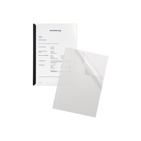 KOLMA Offertmappe Plast. A4 10.742.20 Boden opak weiss