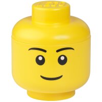 LEGO Boîte en forme de tête STORAGE HEAD SKELETON, L, blanc