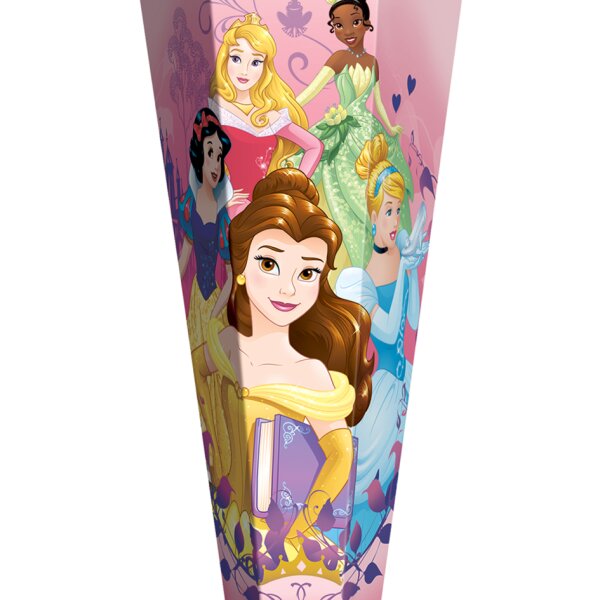 ROTH Motiv-Schultüte "Disney Princess", 850 mm, Glitter