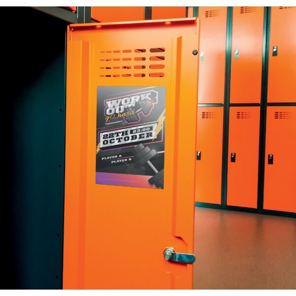 DURABLE Support dinformation rPET, A4, transparent