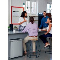 DURABLE Sensor-Abfalleimer "NO TOUCH DUO", 2 x...