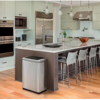 DURABLE Sensor-Abfalleimer "NO TOUCH DUO", 2 x...