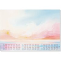 sigel Sous-mains bloc papier Magic Sunset, 595 x 410 mm