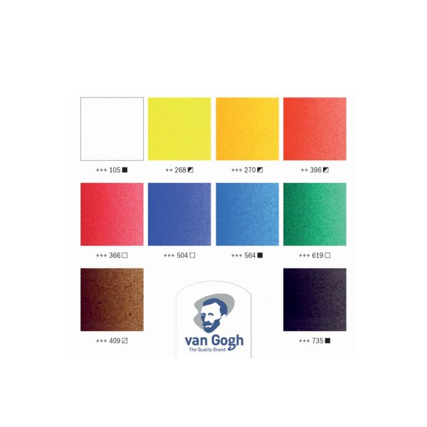 ROYAL TALENS Van Gogh Mallette de peinture acrylique Basic