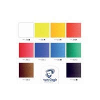 ROYAL TALENS Van Gogh Holzkoffer-Set Acrylfarben Basic