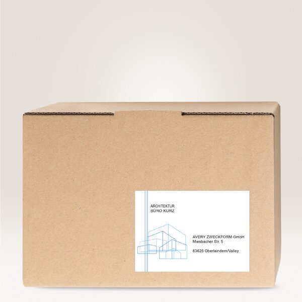 AVERY Zweckform Versand-Etiketten, 210 x 148 mm, weiss