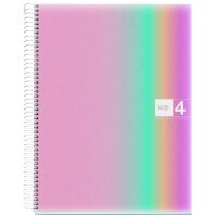 MIQUELRIUS Cahier à spirale Notebook AURORA, A4,...