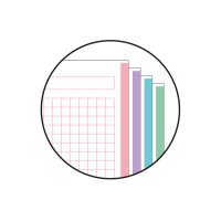 MIQUELRIUS Cahier à spirale Notebook AURORA, A4,...