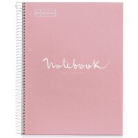 MIQUELRIUS Cahier à spirale Notebook EMOTIONS, A4, menthe