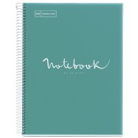 MIQUELRIUS Cahier à spirale Notebook EMOTIONS, A4, marine