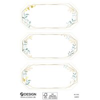 ZDesign HOME Étiquette, cadre ornementé,...