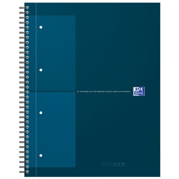 Oxford International Cahier NOTEBOOK, A4, quadrill&eacute;, assorti