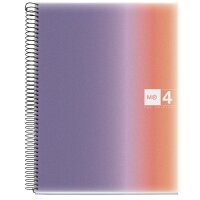 MIQUELRIUS Cahier à spirale Notebook AURORA, A4,...