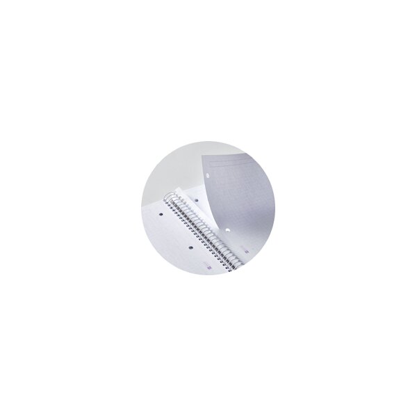 MIQUELRIUS Cahier à spirale Notebook EMOTIONS, A5, rouge