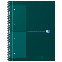 Oxford International Cahier NOTEBOOK, A4, quadrillé, rouge