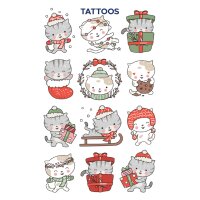 ZDesign KIDS Tatouages de Noël Chats