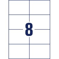 AVERY Zweckform Versand-Etiketten, 105 x 74 mm, weiss