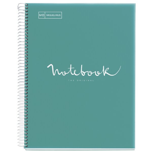 MIQUELRIUS Collegeblock "Notebook EMOTIONS", DIN A4,hellblau