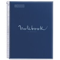 MIQUELRIUS Collegeblock "Notebook EMOTIONS", DIN A4,hellblau