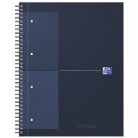 Oxford International Cahier NOTEBOOK, A4, quadrillé, bleu