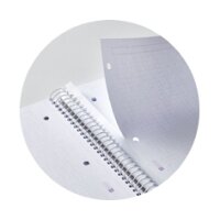 MIQUELRIUS Cahier à spirale Notebook EMOTIONS, A5, lavande