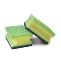 Spontex Éponge Duo Anti-Gras, 5+1 GRATUIT