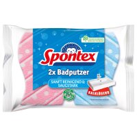 Spontex Scheuerschwamm Badputzer, 2er Pack