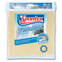 Spontex Mikrofaser-Fenstertuch, gelb