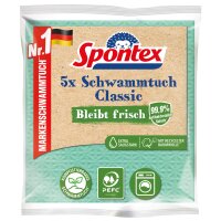 Spontex Schwammtuch Classic, 5er Pack