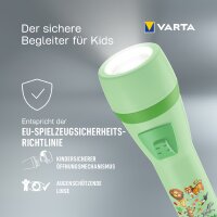 VARTA Kinder-Taschenlampe "Kids Flashlight", grün