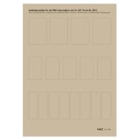 RNK Verlag Korrekturetiketten für Ahnentafel 2811...