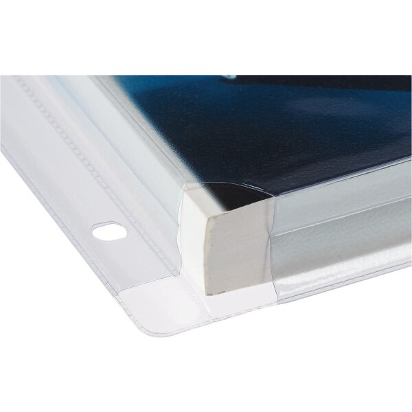 KOLMA Poches PP ExtraS. demi-form.A4 56.624.20 transp., 20mm, Voluma 5 pcs.