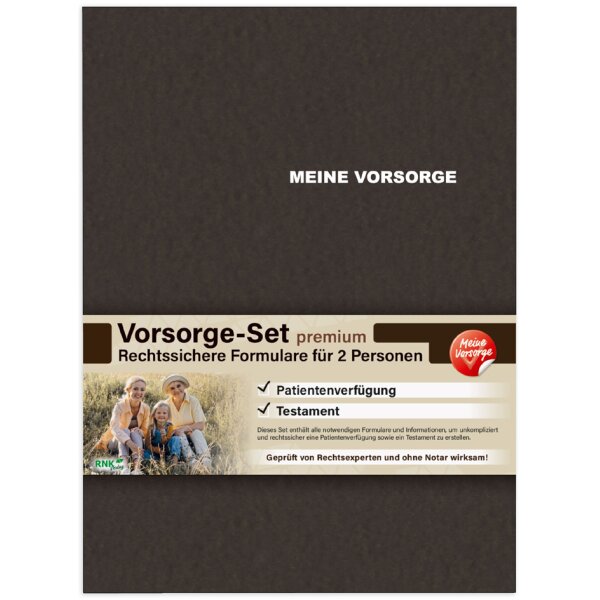 RNK Verlag Vorsorge-Set "Meine Vorsorge", f&uuml;r 2 Personen