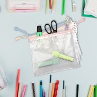 djois by tarifold Pochette à zip ZIPPER Pastel,...