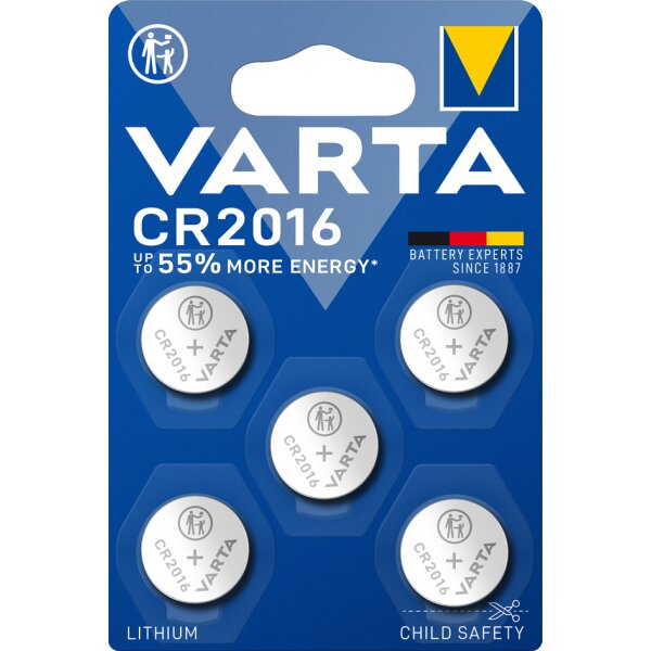 VARTA Lithium Knopfzelle "Professional Electronics", CR2450