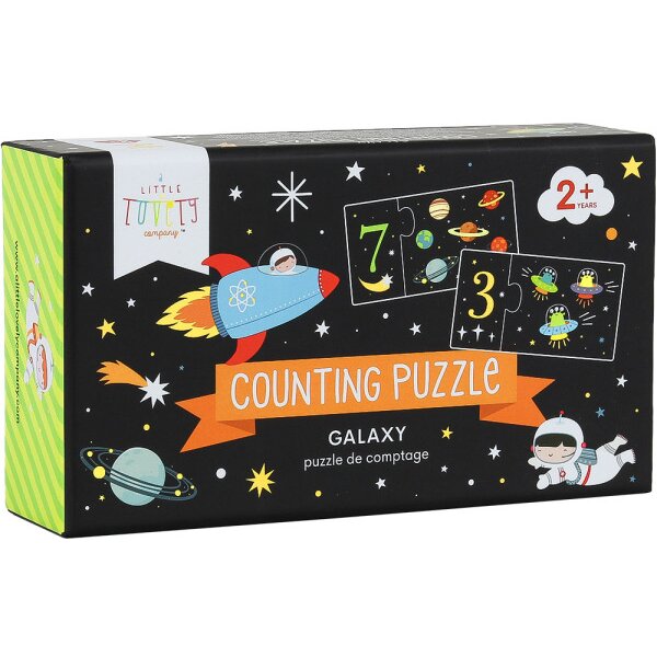 ALLC Puzzle de chiffres 17x10x4.4cm PGCPGA14 Galaxy 20 pcs