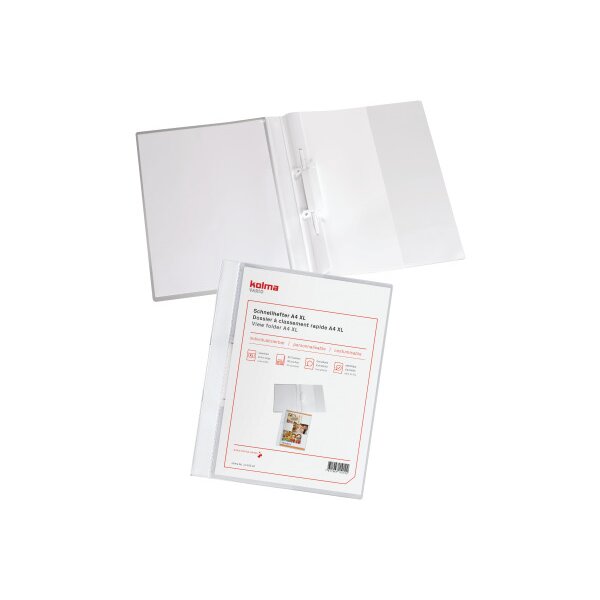 KOLMA Dossier classeur Vario A4 XL 11.005.16 blanc, ExtraSolid