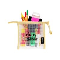 KOLMA Reissverschlusstasche 15x15cm 08.186.15 Mesh...