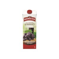 RAMSEIER Premium Traubensaft 614771 1l, 4 Stk.
