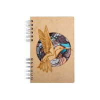 KOMONI Notizbuch Hummingbird A5 KOLIB5G liniert 90 Blatt